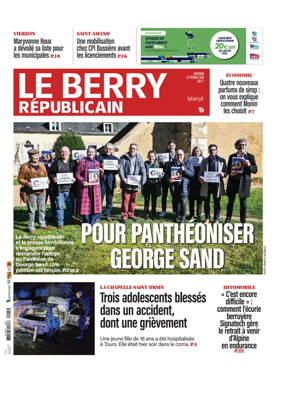 Cover of Le Berry Republicain