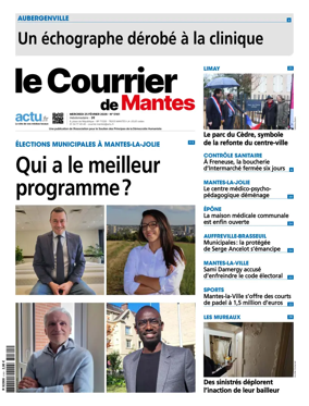 Cover of Le Courrier de Mantes