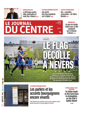 Cover of Le Journal du Centre