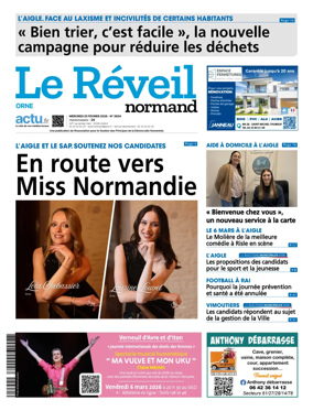 Cover of Le Reveil Normand (Orne)