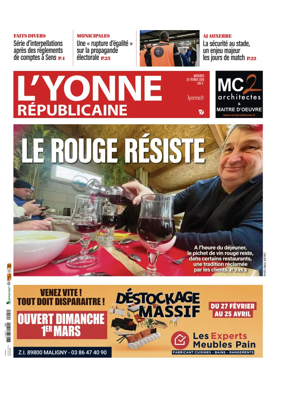 Cover of L'Yonne Republicaine