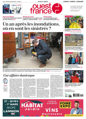 Cover of Ouest-France (Lannion / Paimpol / Guingamp)