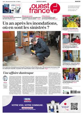 Cover of Ouest France (Manche)