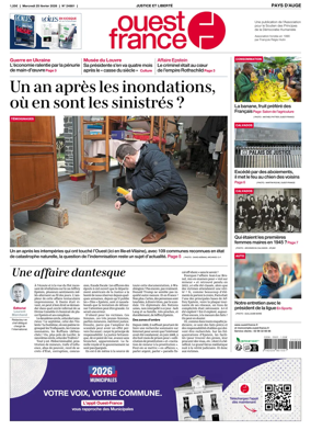 Cover of Ouest France (Pays d'Auge)