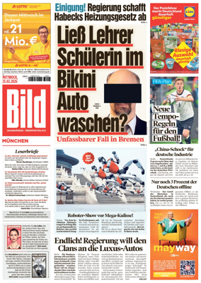 Cover of BILD Munchen