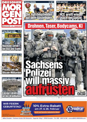 Cover of Dresdner Morgenpost