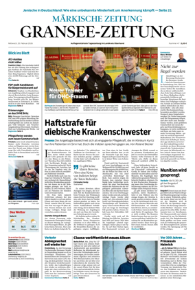 Cover of Gransee-Zeitung