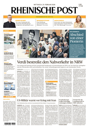 Cover of Rheinische Post Mettmann