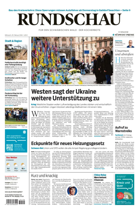 Cover of Rundschau fur den Schwabischen Wald – Der Kocherbote