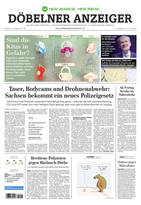 Cover of Sachsische Zeitung (Dobeln)