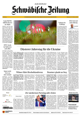 Cover of Schwabische Zeitung (Alb-Donau)