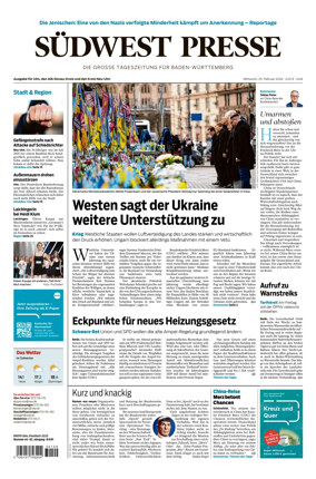 Cover of Sudwest Presse
