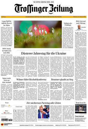 Cover of Trossinger Zeitung