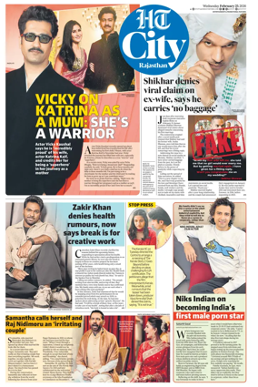 Cover of Hindustan Times (Jaipur) - City