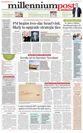 Cover of Millennium Post