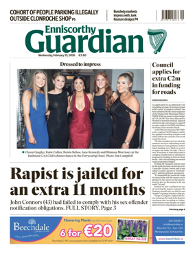 Cover of Enniscorthy Guardian