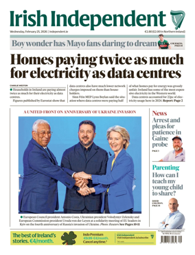 Cover of Irish Independent