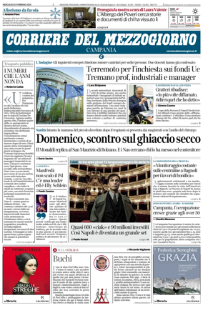 Cover of Corriere del Mezzogiorno (Campania)