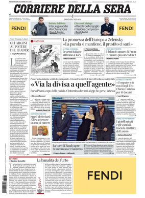 Cover of Corriere della Sera