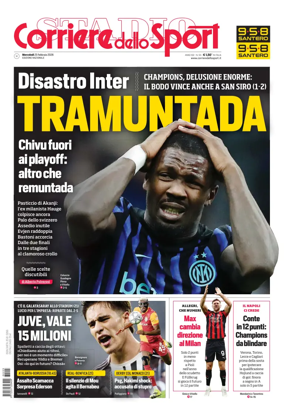 Cover of Corriere dello Sport (Nazionale)