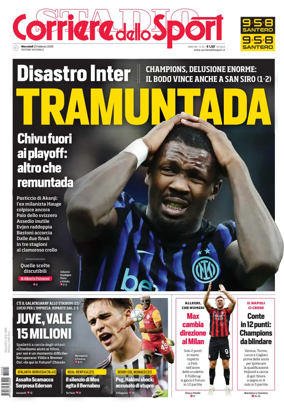 Cover of Corriere dello Sport