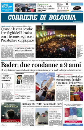 Cover of Corriere di Bologna