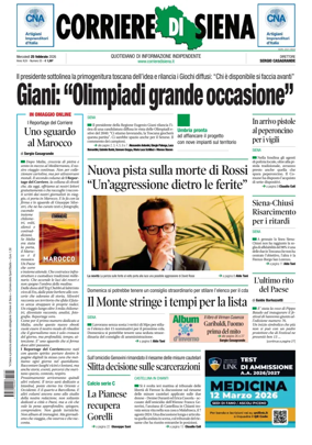 Cover of Corriere di Siena