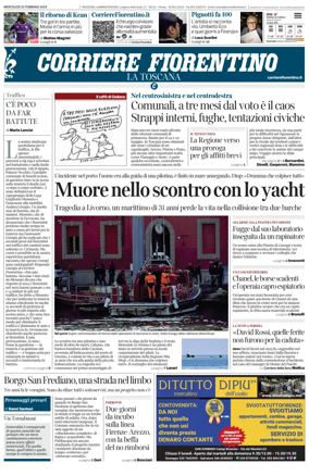 Cover of Corriere Fiorentino