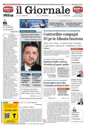Cover of Il Giornale (Italy)
