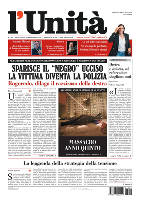 Cover of L'Unita