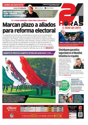 Cover of 24 Horas - El diario sin limites