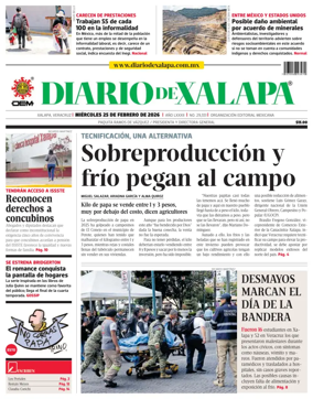 Cover of Diario de Xalapa