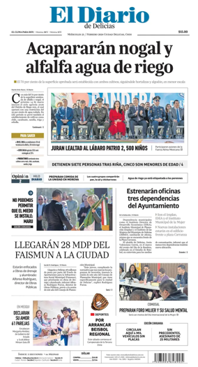 Cover of El Diario de Delicias