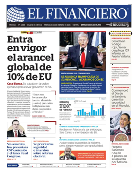 Cover of El Financiero