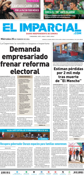 Cover of El Imparcial