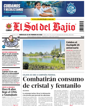 Cover of El Sol de Bajio