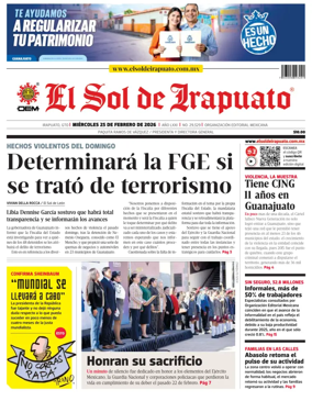 Cover of El Sol de Irapuato