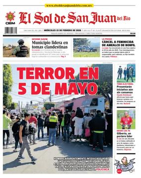 Cover of El Sol de San Juan del Rio