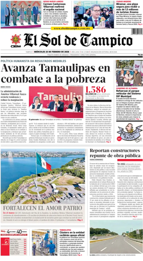 Cover of El Sol de Tampico