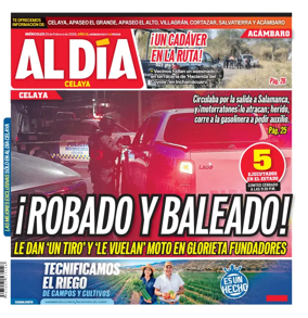 Cover of Periodico Al Dia (Celaya)