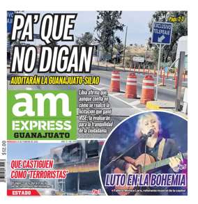 Cover of Periodico AM Express (Guanajuato)