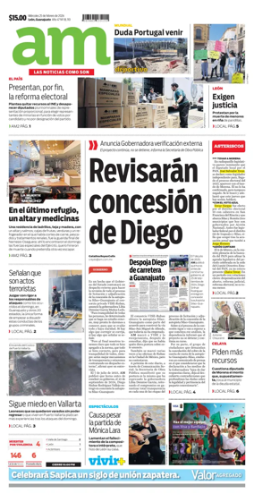 Cover of Periodico AM (Leon)