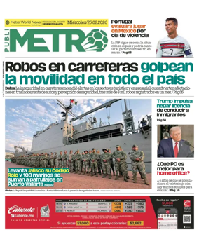 Cover of Publimetro Guadalajara