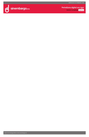 Cover of Sin Embargo Opinion