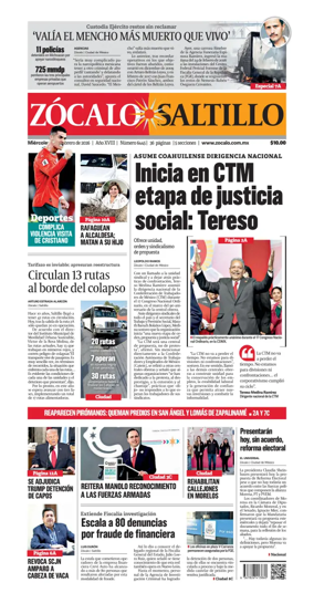 Cover of Zocalo Saltillo