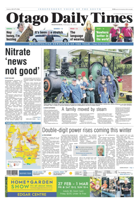 Cover of Otago Daily Times