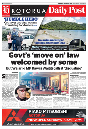 Cover of Rotorua Daily Post