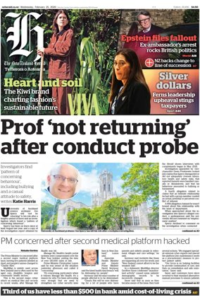 Cover of The New Zealand Herald