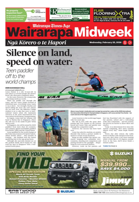 Cover of Wairarapa Times-Age Midweek
