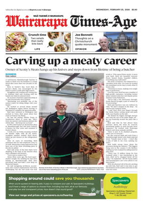 Cover of Wairarapa Times-Age (NZ)